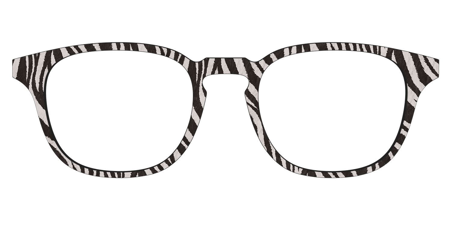 The Zebra Stripes - Front Top Image - Pair Eyewear