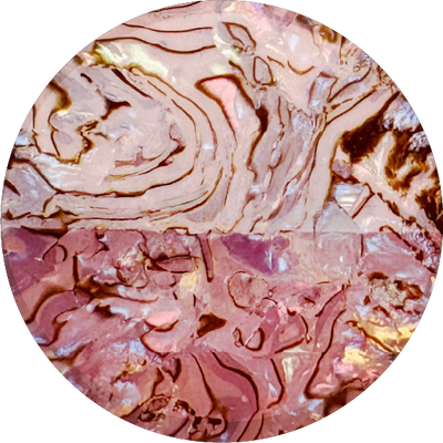 The Magenta Gradient Crystal