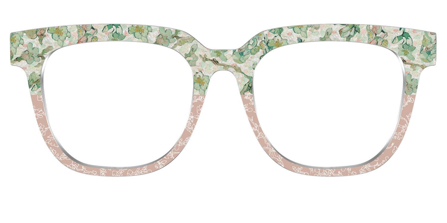 The Almond Blossom Split - Front Top Image - Pair Eyewear
