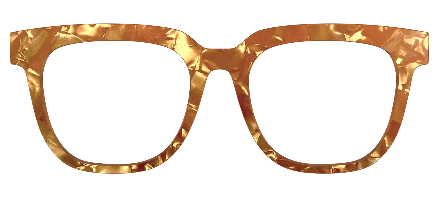 The Amber Pearl Marble - Front Top Image - Pair Eyewear