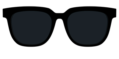 The Non-Polarized Black Sun Top - Front Top Thumbnail - Pair Eyewear