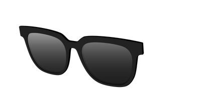 The Polarized Black Sun Top - Angle Top Thumbnail - Pair Eyewear