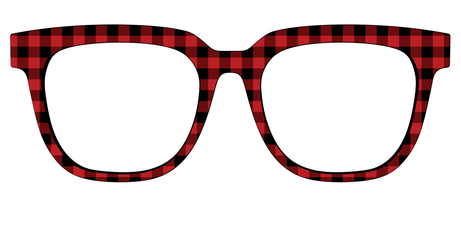 The Buffalo Plaid - Front Top Image - Pair Eyewear