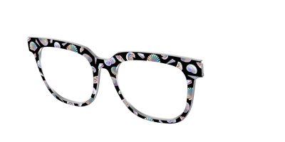 The Chrome Seashells - Angle Top Thumbnail - Pair Eyewear