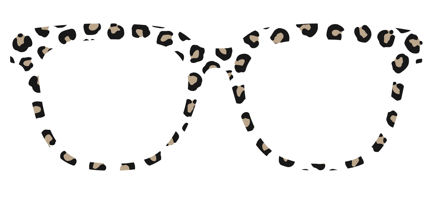 The Classic Cheetah - Front Top Image - Pair Eyewear