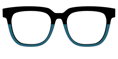 The Cobalt Split - Front Top Thumbnail - Pair Eyewear