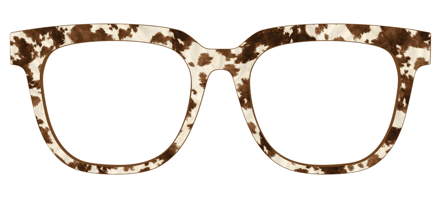 The Cowhide - Front Top Image - Pair Eyewear