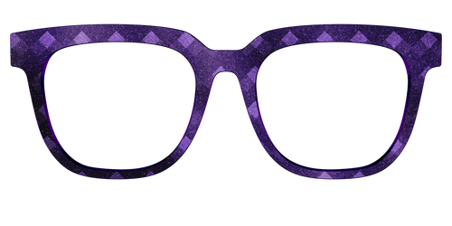 The Eggplant Geo - Pair Eyewear