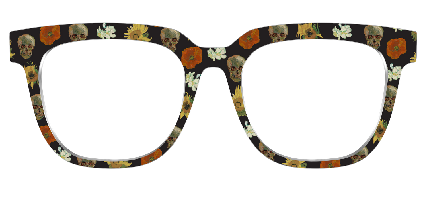 The Floral Skulls - Front Top Image - Pair Eyewear