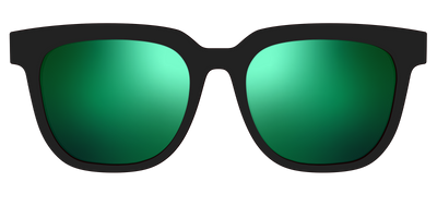 The Polarized Green Reflective Sun Top - Front Top Thumbnail - Pair Eyewear