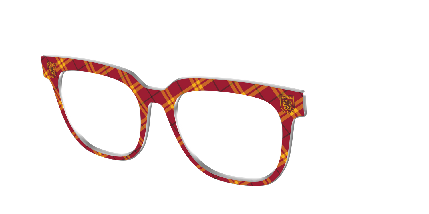 The Gryffindor™ Plaid - Angle Top Image - Pair Eyewear