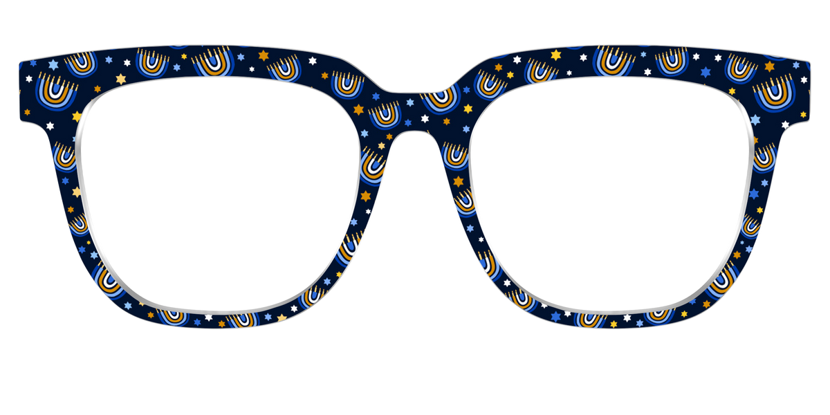 The Hanukkah Menorahs - Front Top Image - Pair Eyewear