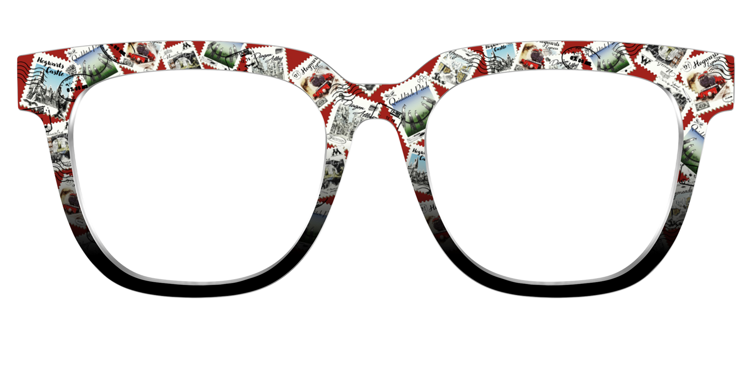 The Hogwarts™ Stamps - Front Top Image - Pair Eyewear