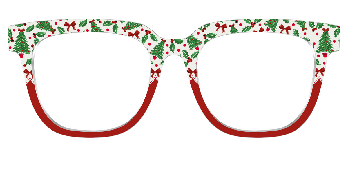 The Holly Jolly Split - Front Top Image - Pair Eyewear