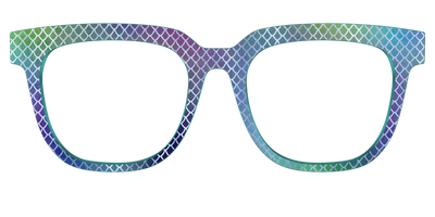 The Holographic Dragon Scales - Front Top Thumbnail - Pair Eyewear