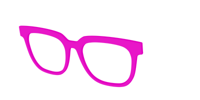 The Hot Pink - Angle Top Thumbnail - Pair Eyewear