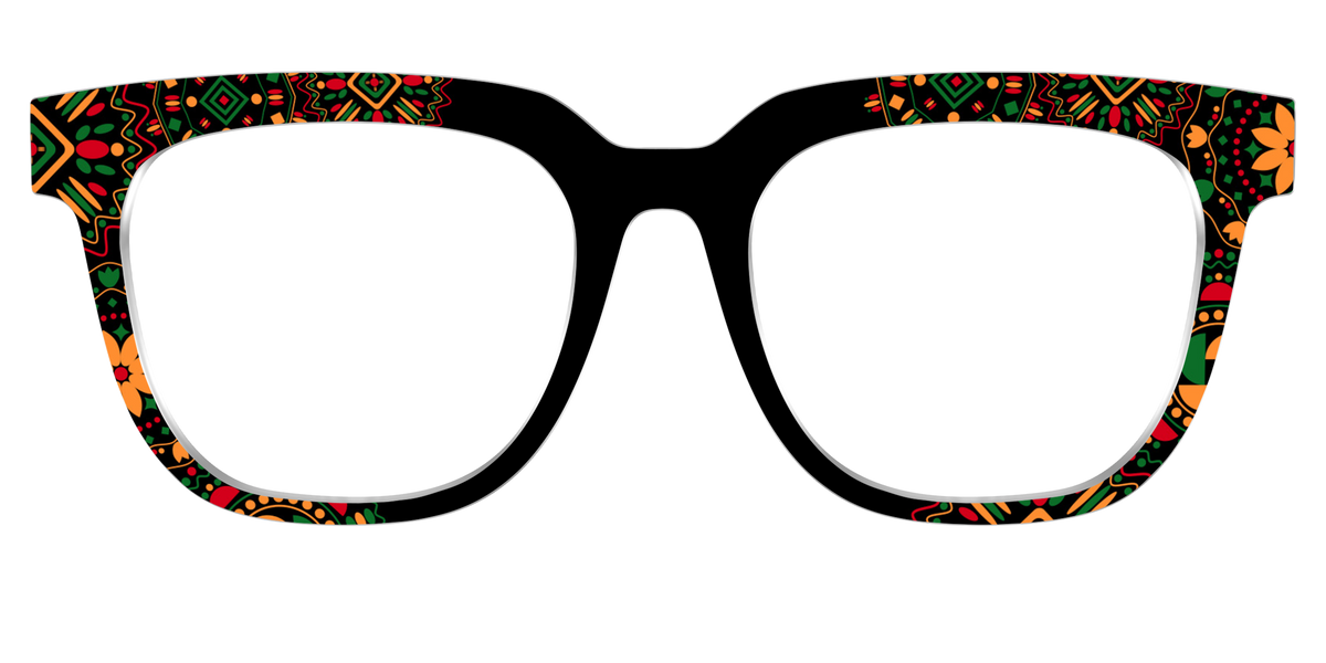 The Kwanzaa Medallion - Front Top Image - Pair Eyewear