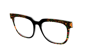 The Kwanzaa Medallion - Angle Top Thumbnail - Pair Eyewear