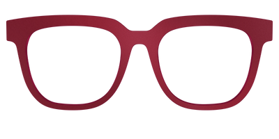 The Matte Burgundy - Front Top Thumbnail - Pair Eyewear