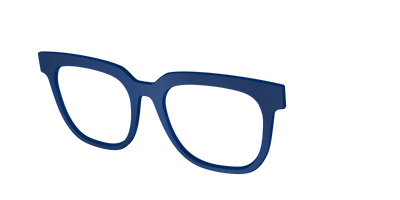 The Matte Navy - Angle Top Thumbnail - Pair Eyewear