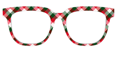 The Nice List Plaid - Front Top Thumbnail - Pair Eyewear