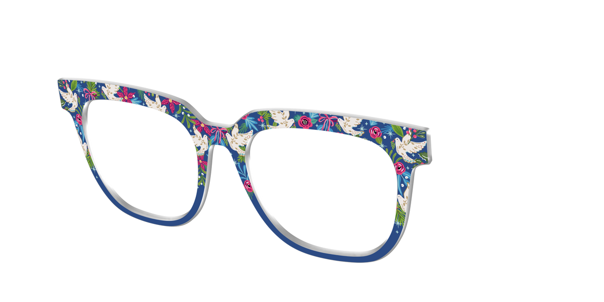 The Peaceful Blossoms - Angle Top Image - Pair Eyewear