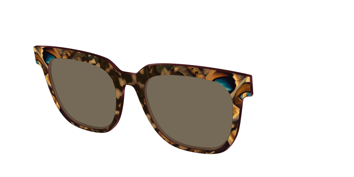 The Polarized Moth Wings Sun Top - Angle Top Image - Pair Eyewear
