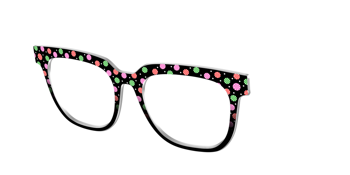 The Pretty Peppermints - Angle Top Image - Pair Eyewear