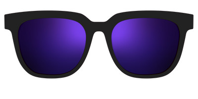 The Polarized Purple Reflective Sun Top - Front Top Thumbnail - Pair Eyewear