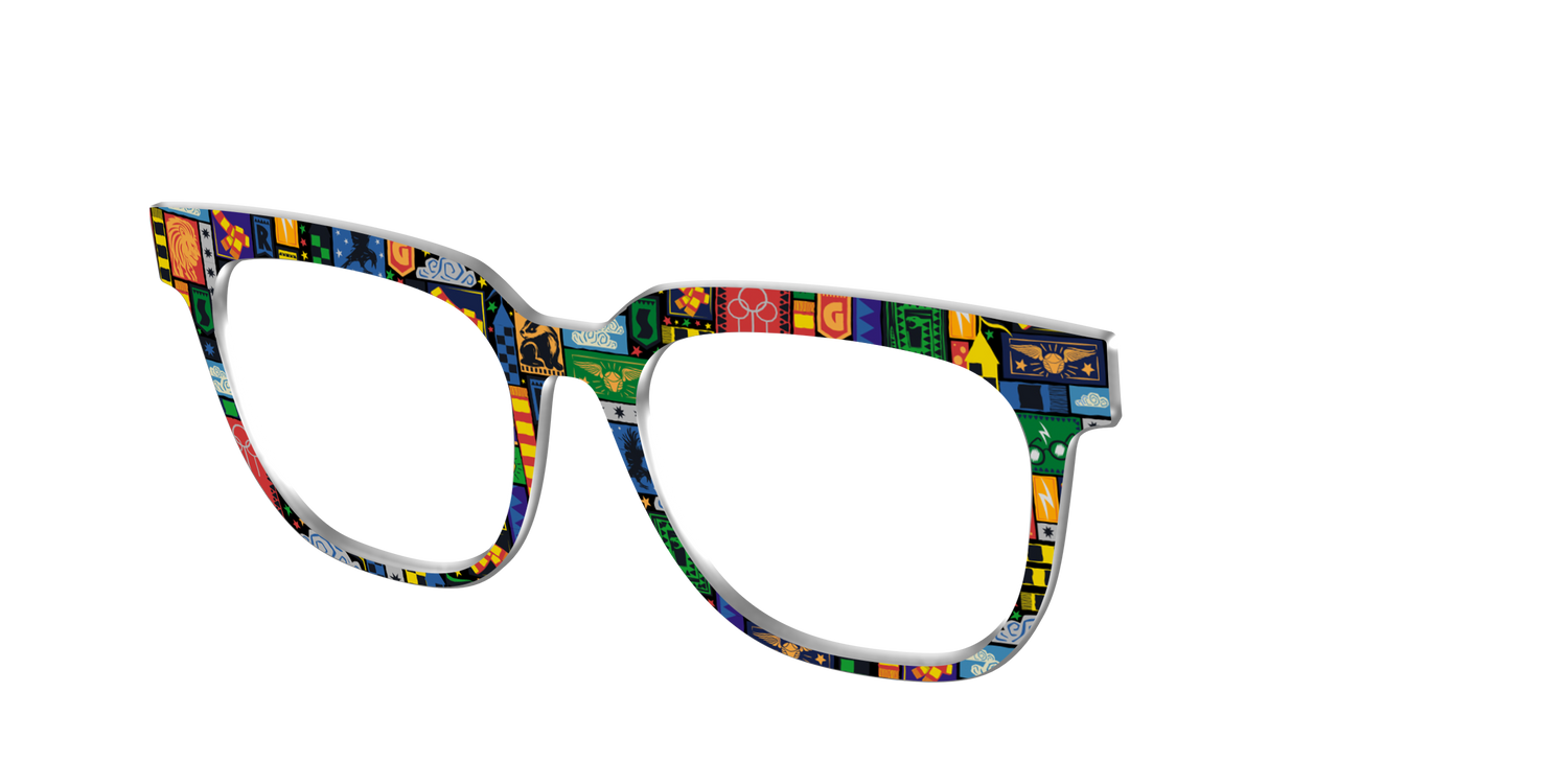 The Quidditch Patchwork - Angle Top Image - Pair Eyewear