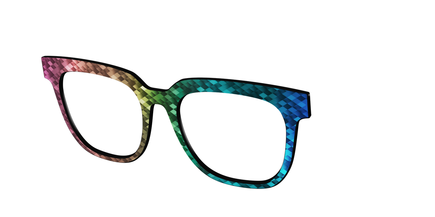 The Rainbow Prism - Angle Top Image - Pair Eyewear