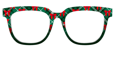 The Ribbon-Clad Plaid - Front Top Thumbnail - Pair Eyewear