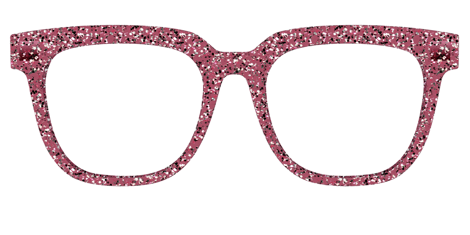 The Ruby Sparkle - Front Top Image - Pair Eyewear