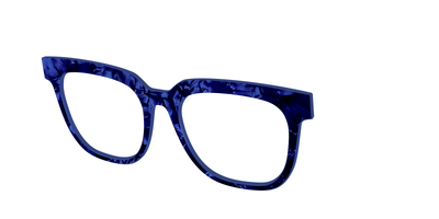 The Sapphire Pearl Marble - Angle Top Thumbnail - Pair Eyewear