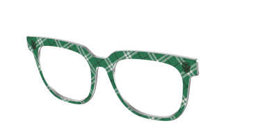 The Slytherin™ Plaid - Angle Top Thumbnail - Pair Eyewear
