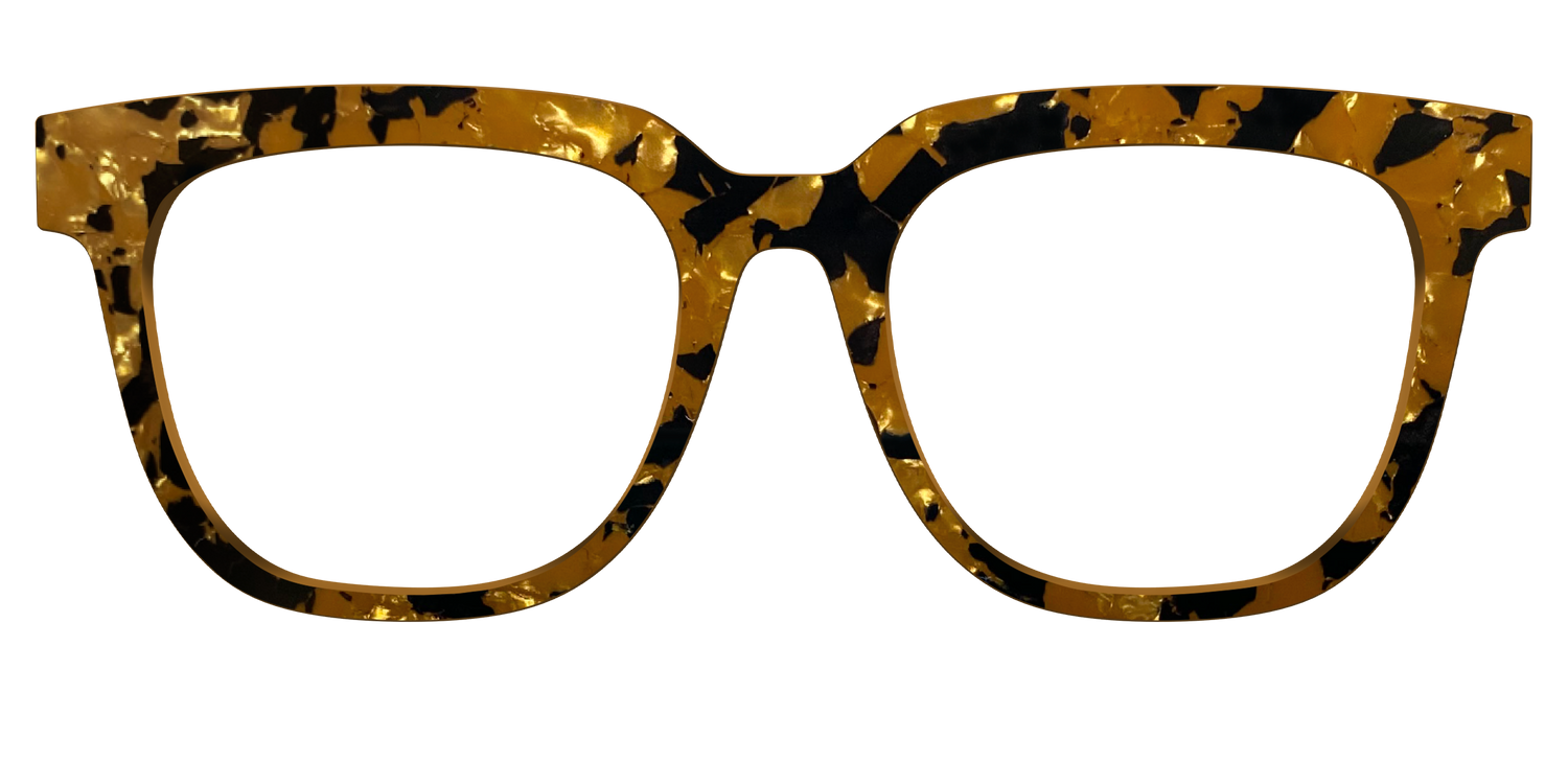 The Tiger's Eye Pearl Tortoise - Front Top Image - Pair Eyewear