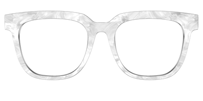 The White Pearlescent - Front Top Thumbnail - Pair Eyewear