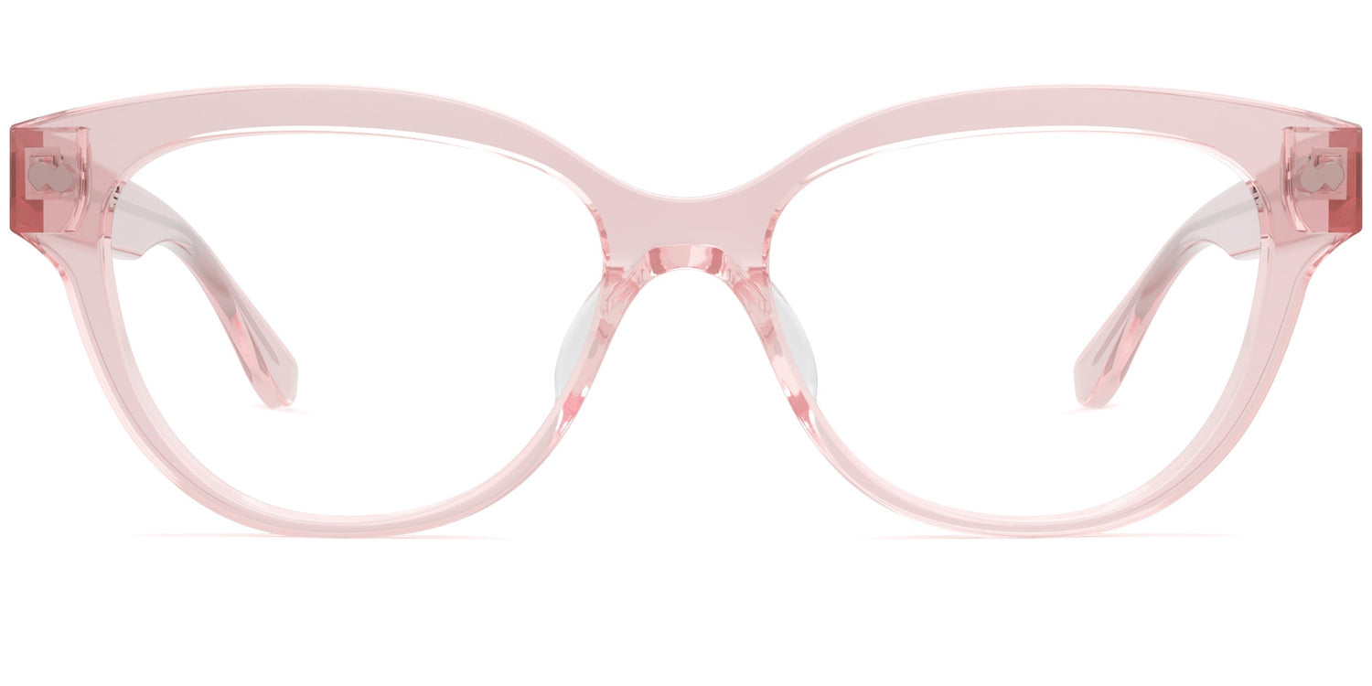 The Quinn - Pink Clear - Carousel1 - Pair Eyewear