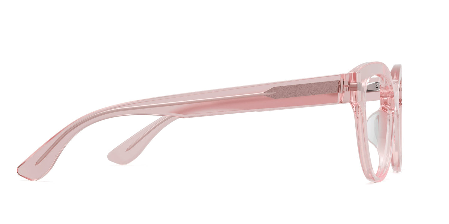 The Quinn - Pink Clear - Carousel3 - Pair Eyewear