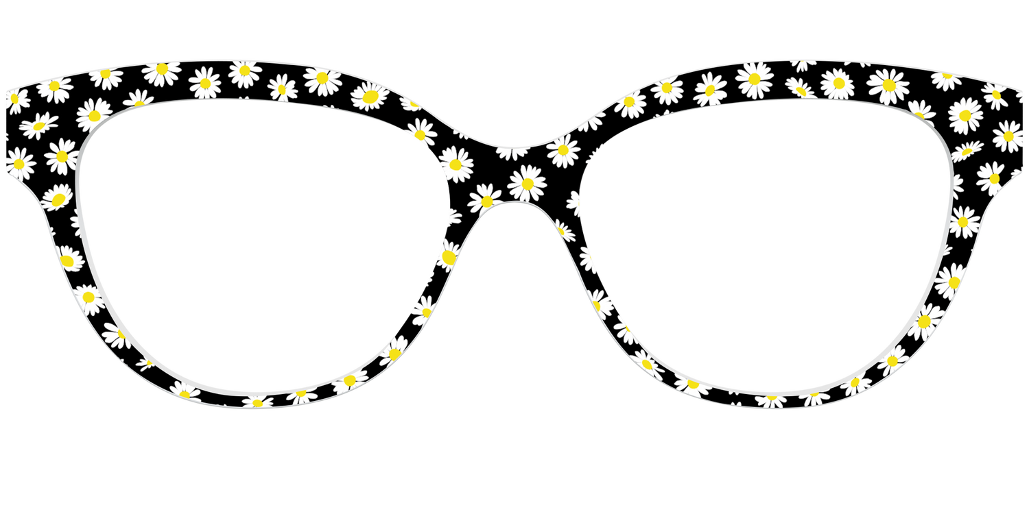 The Black Daisy - Front Top Image - Pair Eyewear