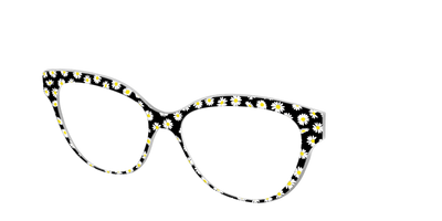 The Black Daisy - Angle Top Thumbnail - Pair Eyewear