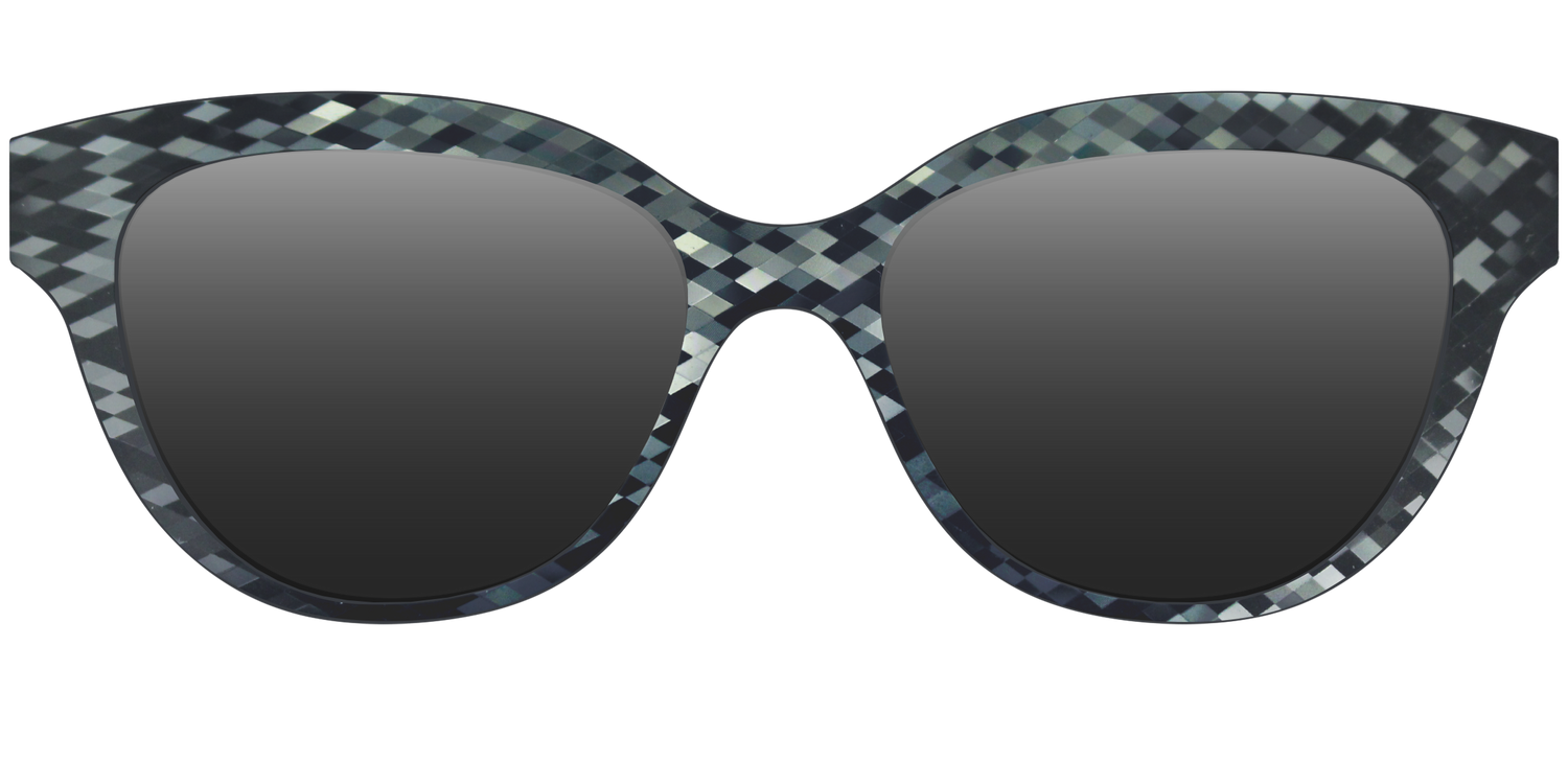 The Polarized Black Prism Sun Top - Front Top Image - Pair Eyewear