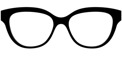 The Black - Front Top Thumbnail - Pair Eyewear