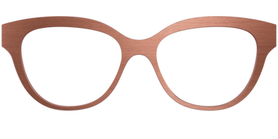 The Brushed Champagne - Front Top Thumbnail - Pair Eyewear