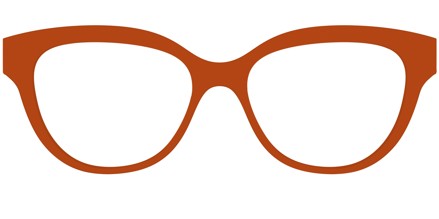 The Burnt Orange - Front Top Image - Pair Eyewear