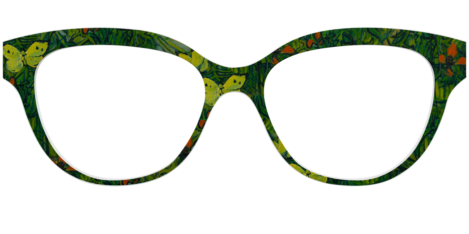 The Butterflies and Poppies - Front Top Image - Pair Eyewear