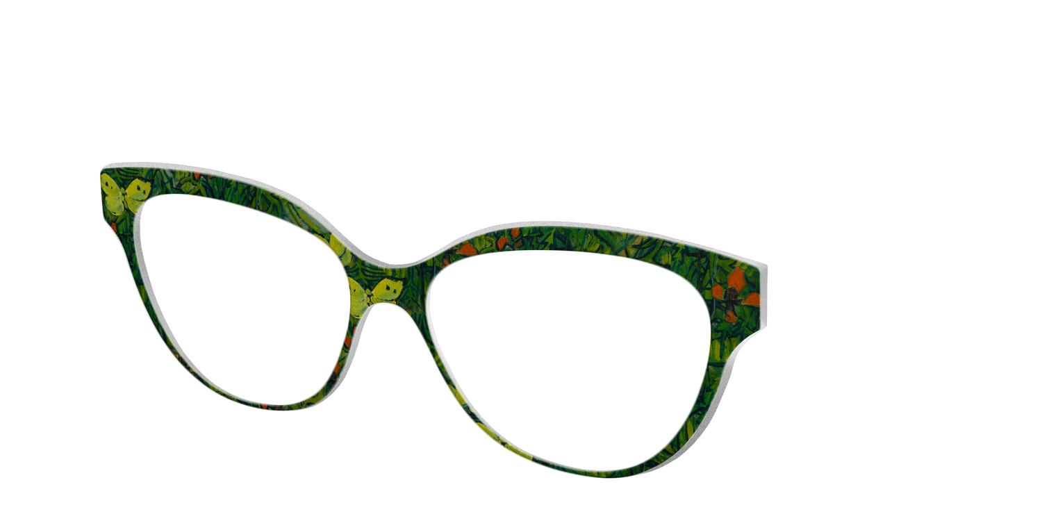 The Butterflies and Poppies - Angle Top Image - Pair Eyewear