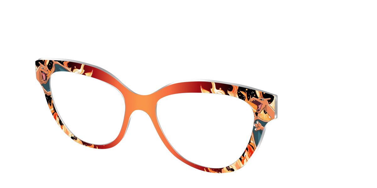 Charizard - Angle Top Image - Pair Eyewear