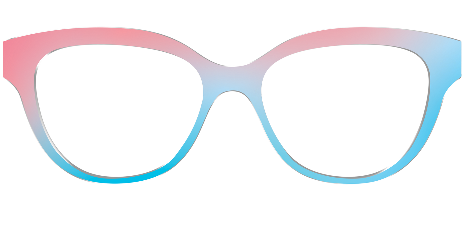 The Daybreak Ombre - Front Top Image - Pair Eyewear