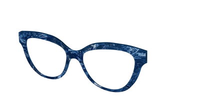 The Deep Slate Pearl Marble - Angle Top Thumbnail - Pair Eyewear